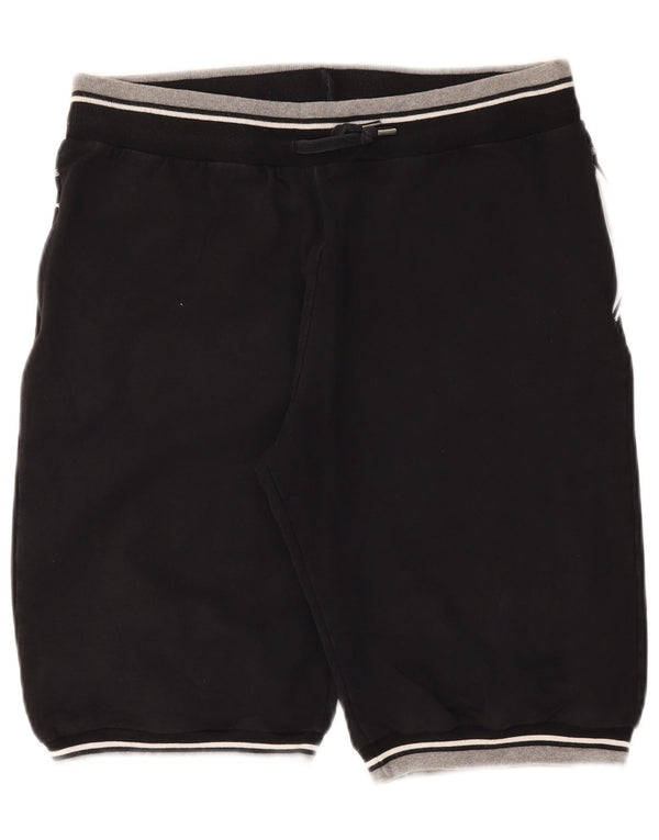 Pantaloncini sportivi da uomo Ellesse grandi in cotone nero