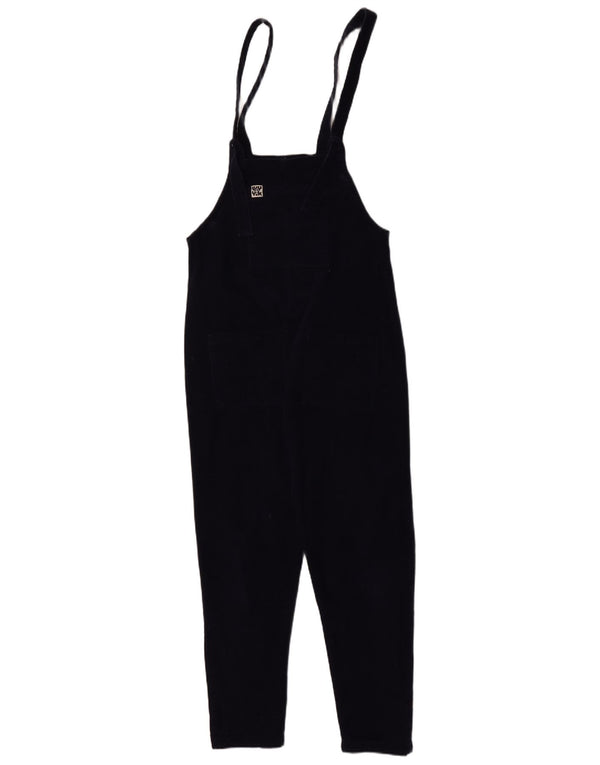 Lucy & Yak Womens Corduroy Jumpsuit UK 10 Small Navy Blue Cotton
