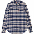 LEVI'S Mens Standard Flannel Shirt Small Blue Check Cotton