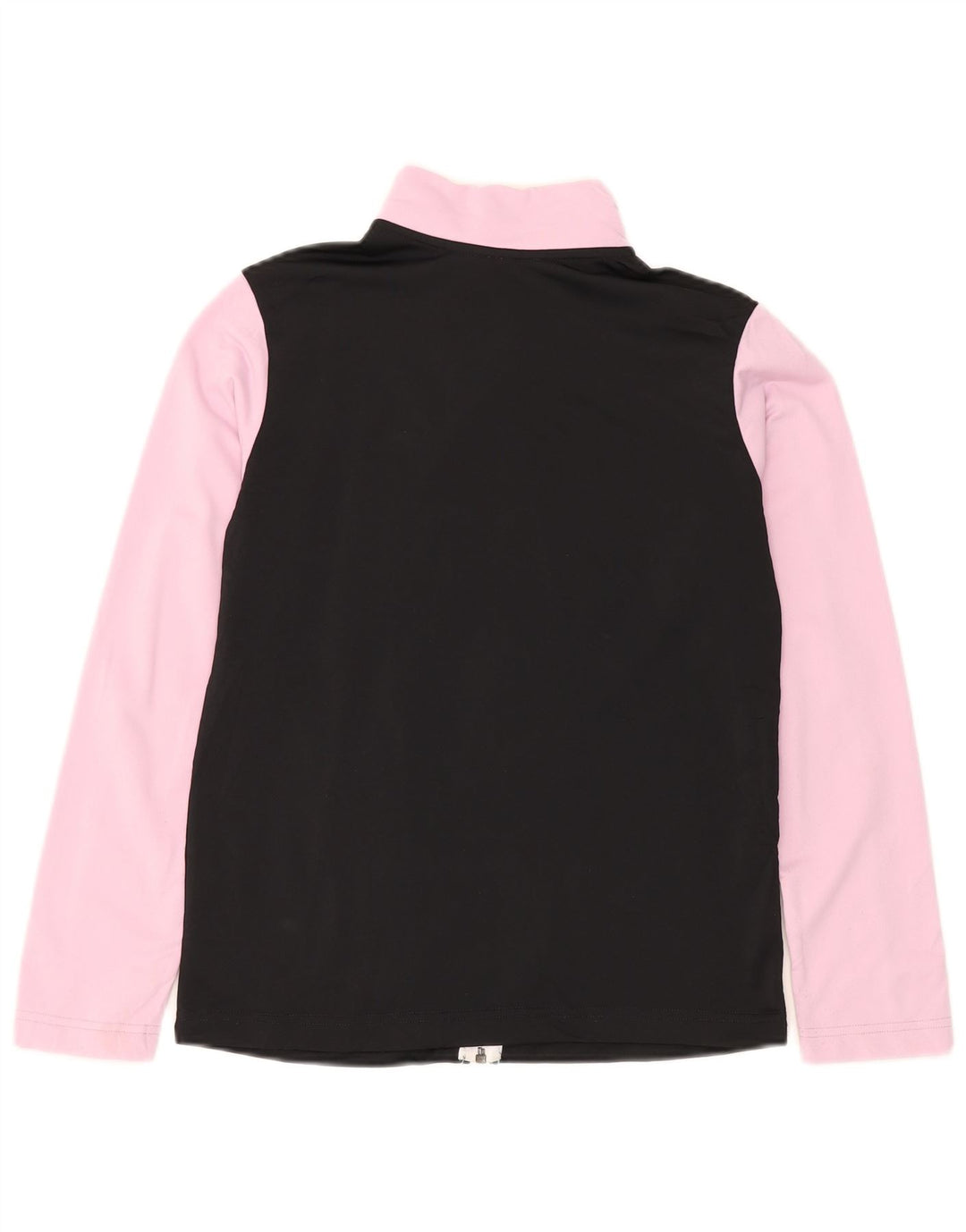 Nike Boys Tracksuit Top Jacket 12-13 Years Large Pink Colourblock Polyester