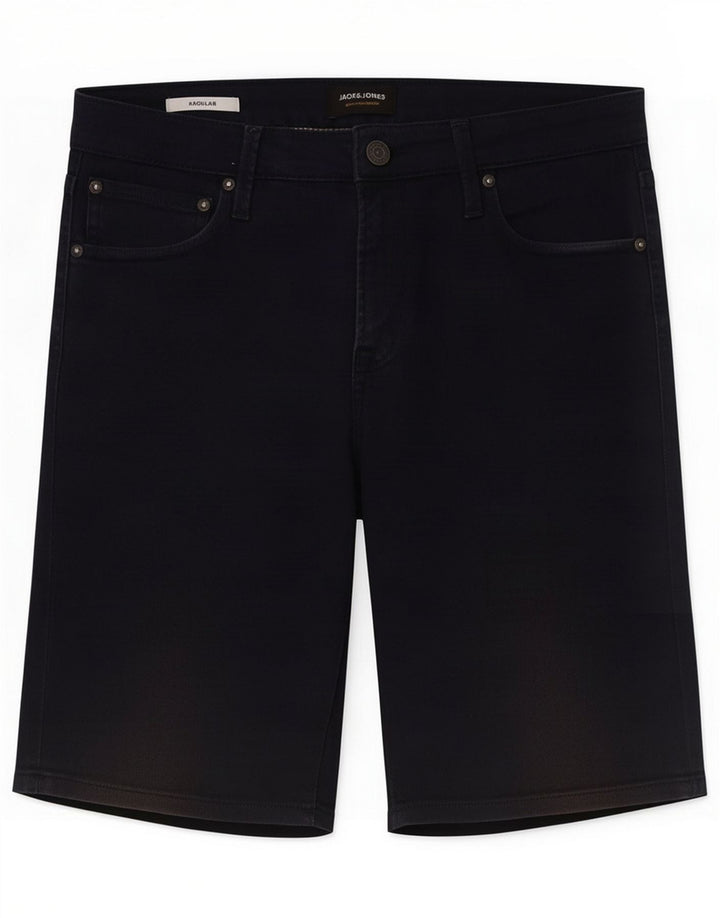 Jack & Jones Normale denimshorts til mænd Medium W30 Navy Blue Cotton