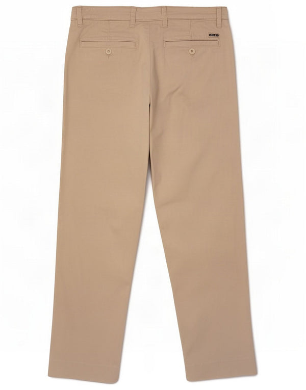 Guess Pantaloni chino dritti da ragazzo 15-16 anni W30 L23 Cotone beige