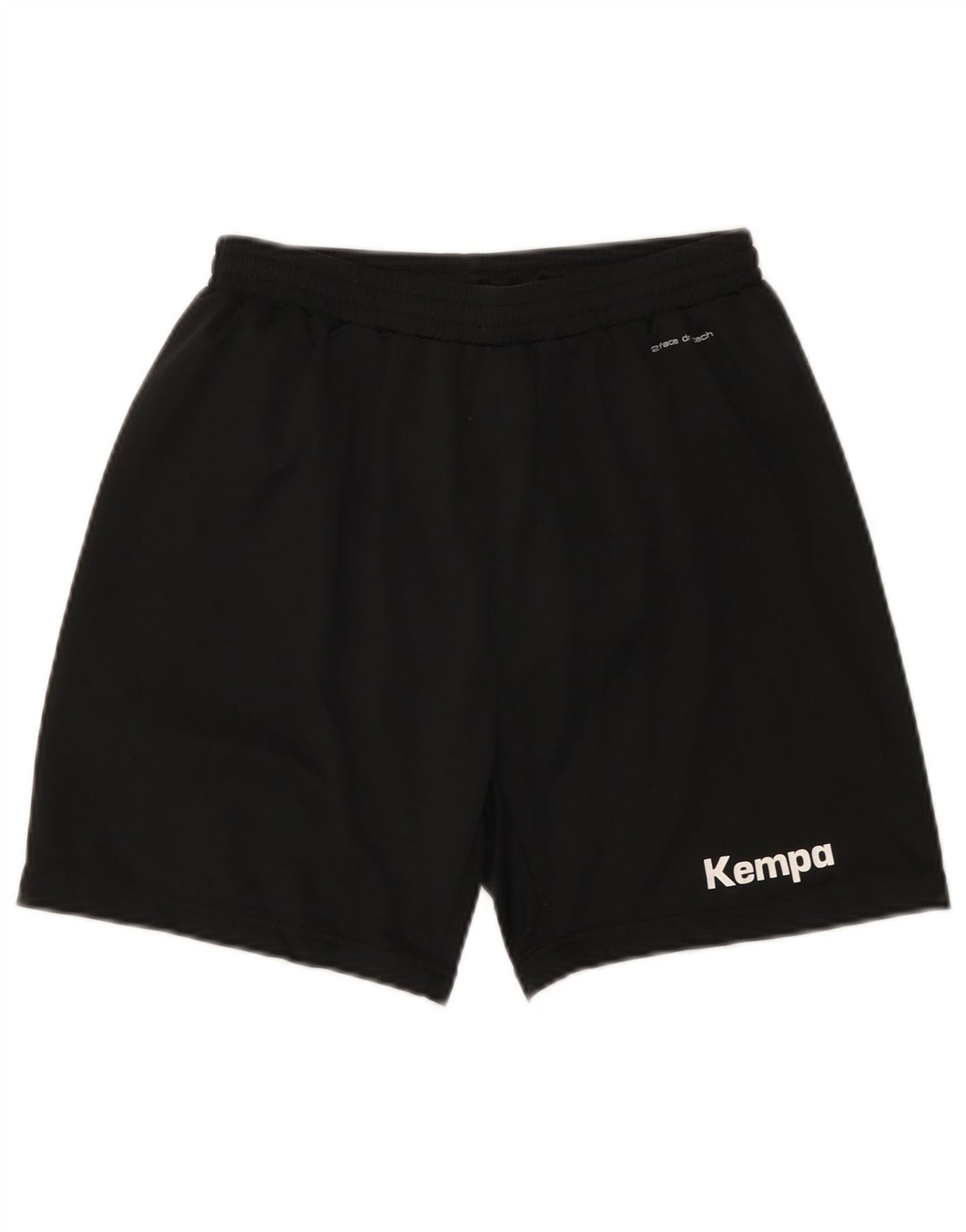 Pantaloncini da bagno vintage da uomo piccoli in poliestere nero
