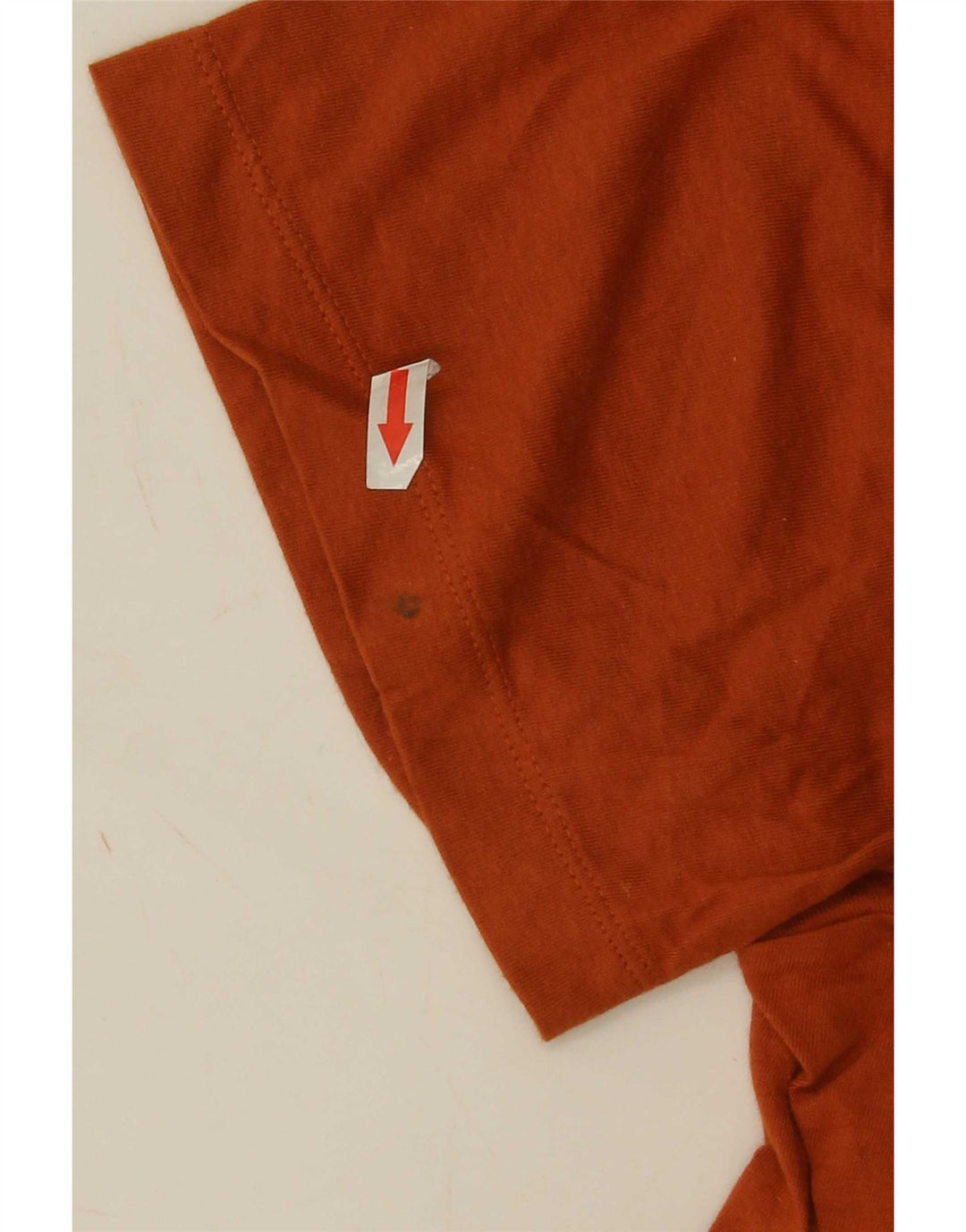 Nike Mens Texas Graphic T-Shirt Top Large Orange Cotton