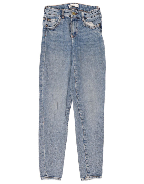 Zara Womens Skinny Jeans EU 34 2XS W24 L29 Blue