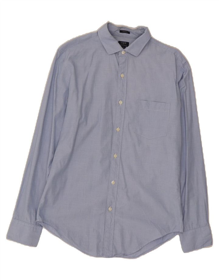 J. CREW Mens Thompson Shirt Size 15 1/2 Medium Blue Cotton Vintage J. Crew and Second-Hand J. Crew from Messina Hembry 