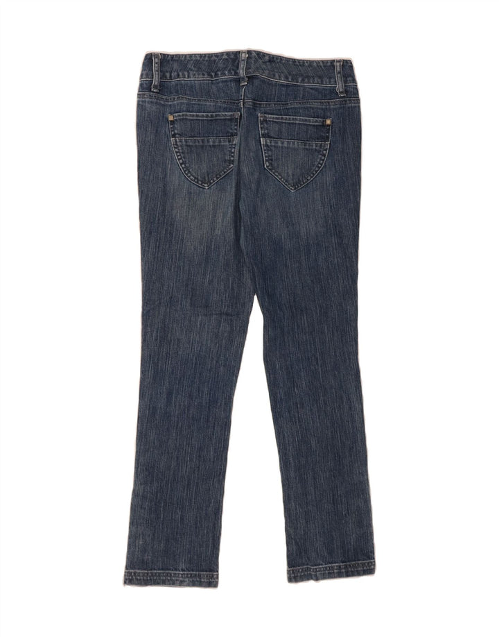 DKNY Womens Petites Slim Jeans US 8 Medium W30 L30 Blue Cotton Vintage Dkny and Second-Hand Dkny from Messina Hembry 
