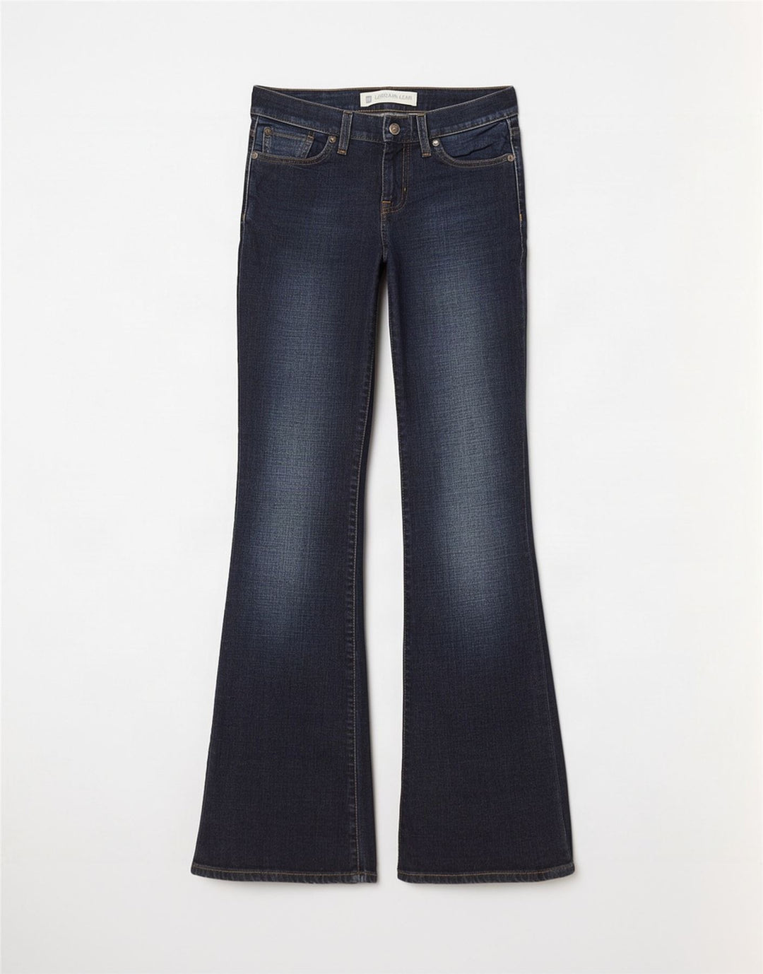 Lange Bootcut-Jeans für Damen von Gap, W26, L32, Marineblau, Baumwolle
