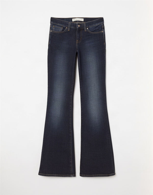 Damskie jeansy Gap Bootcut W26 L32 Granatowe, bawełniane