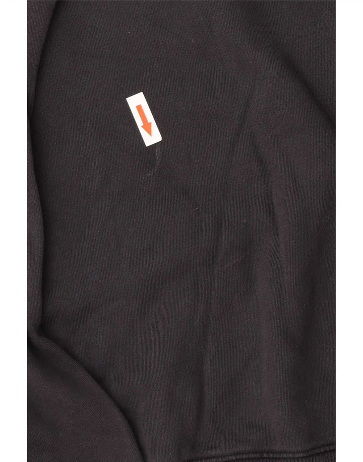 Tommy Hilfiger Uomo Felpa Maglione Medio Cotone Nero