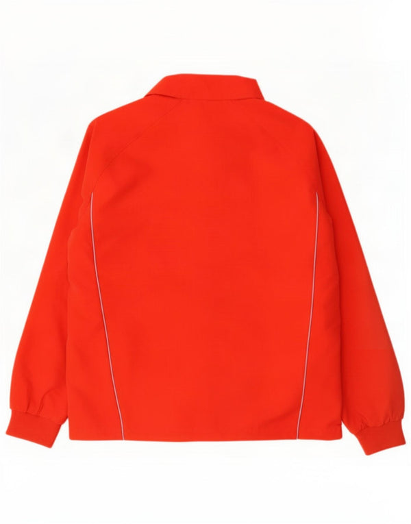 Giacca da tuta da uomo Adidas UK 40/42 poliestere rosso medio