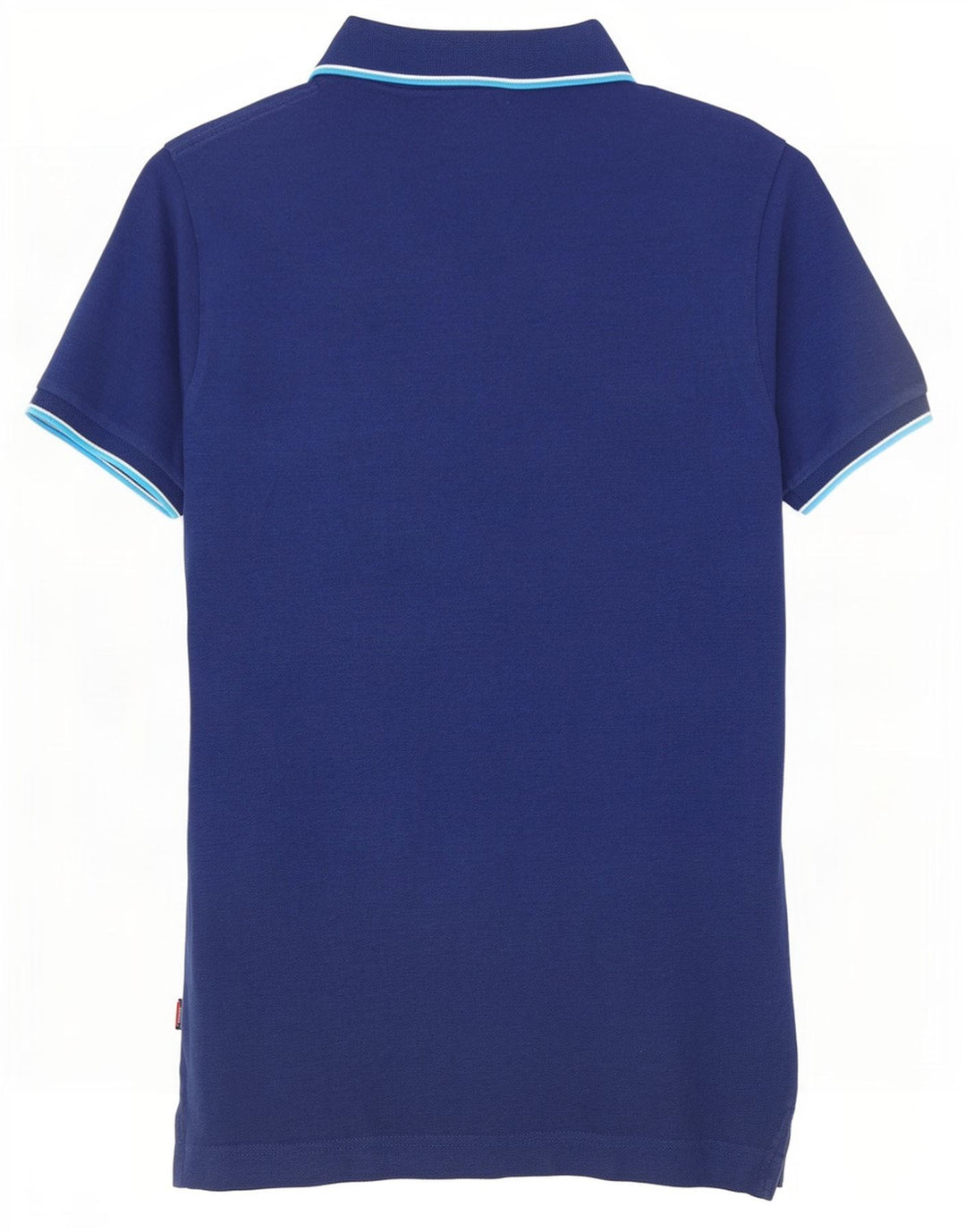 Polo da uomo Superdry Large in cotone blu navy