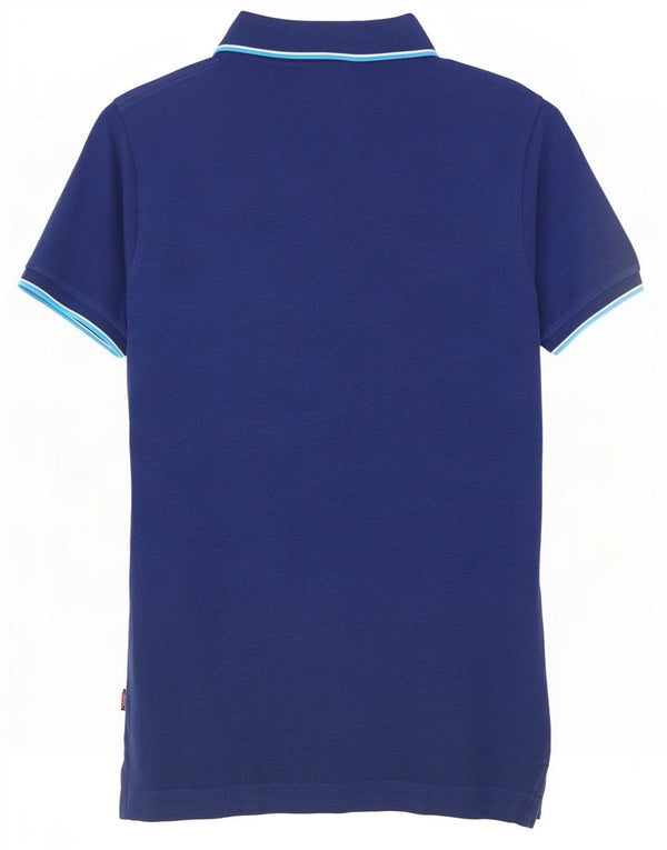 Superdry Polo Homme Grand Bleu Marine Coton