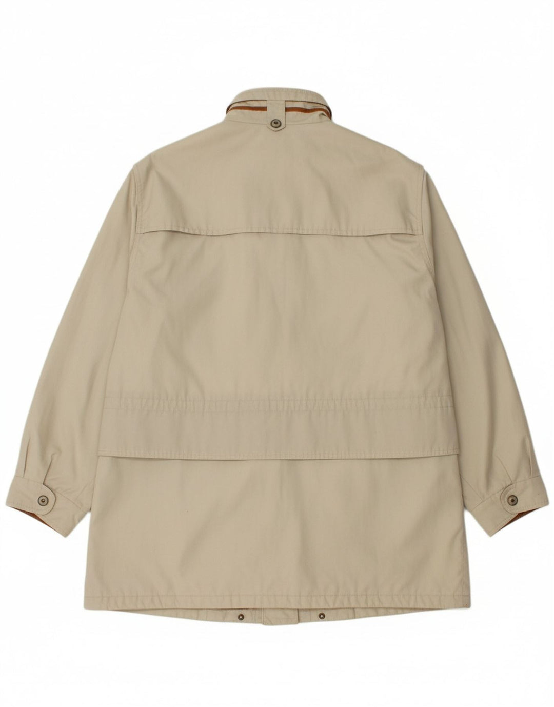 VALMELINE Womens Rain Jacket EU 44 XL Beige Polyester