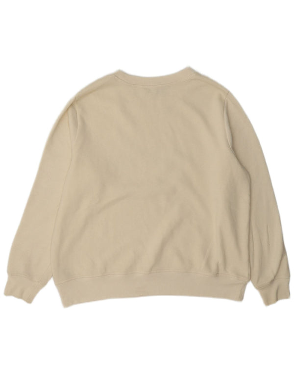 Marks & Spencer Γυναικεία γραφική φούτερ Jumper UK 16 Large Off White