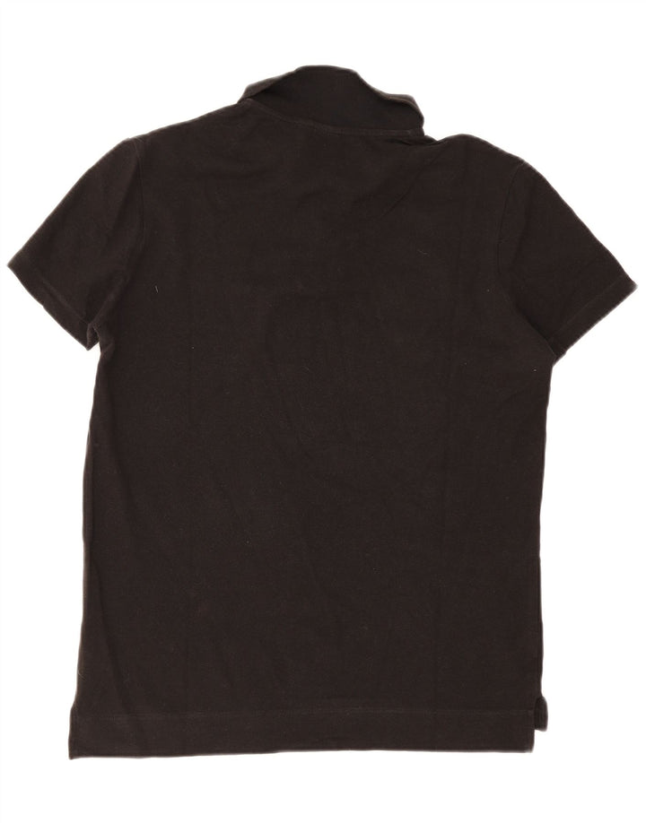 Polo da uomo Calvin Klein IT 48 cotone medio nero
