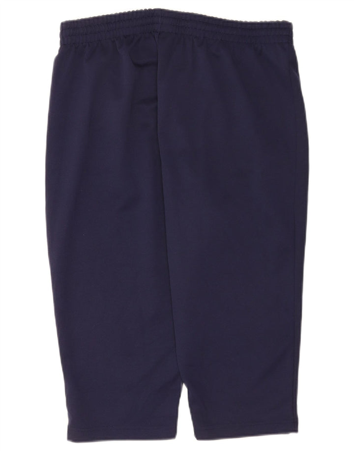 Kappa Mens Bermuda Sport Shorts Large Navy Blue Polyester