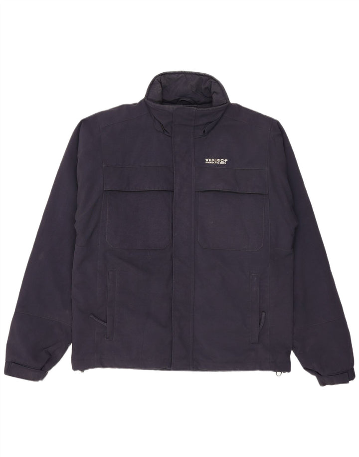 Giacca a vento da uomo Woolrich UK 36 Small Blu Navy