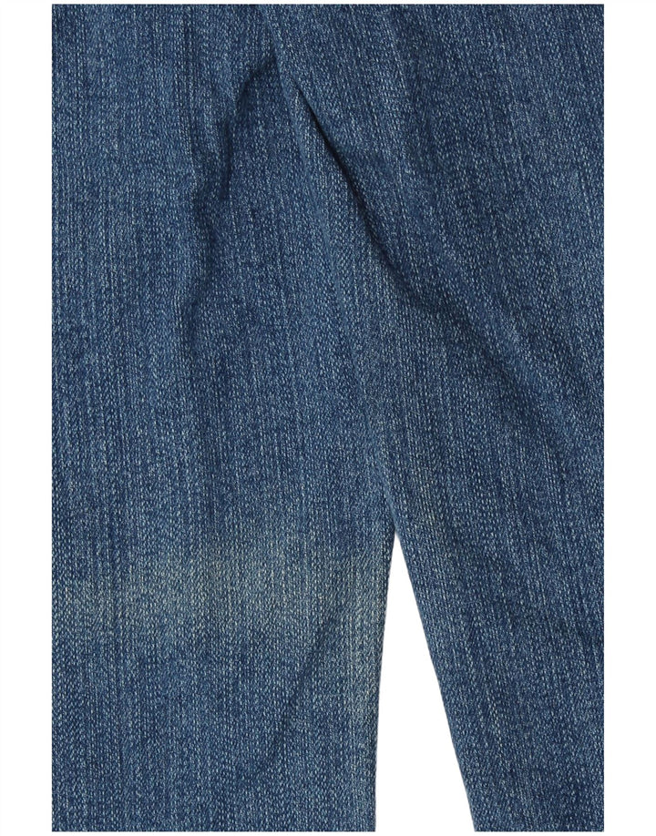 Chaps Womens Petite Capri Jeans US 8 Medium W30 L21 Blue Cotton