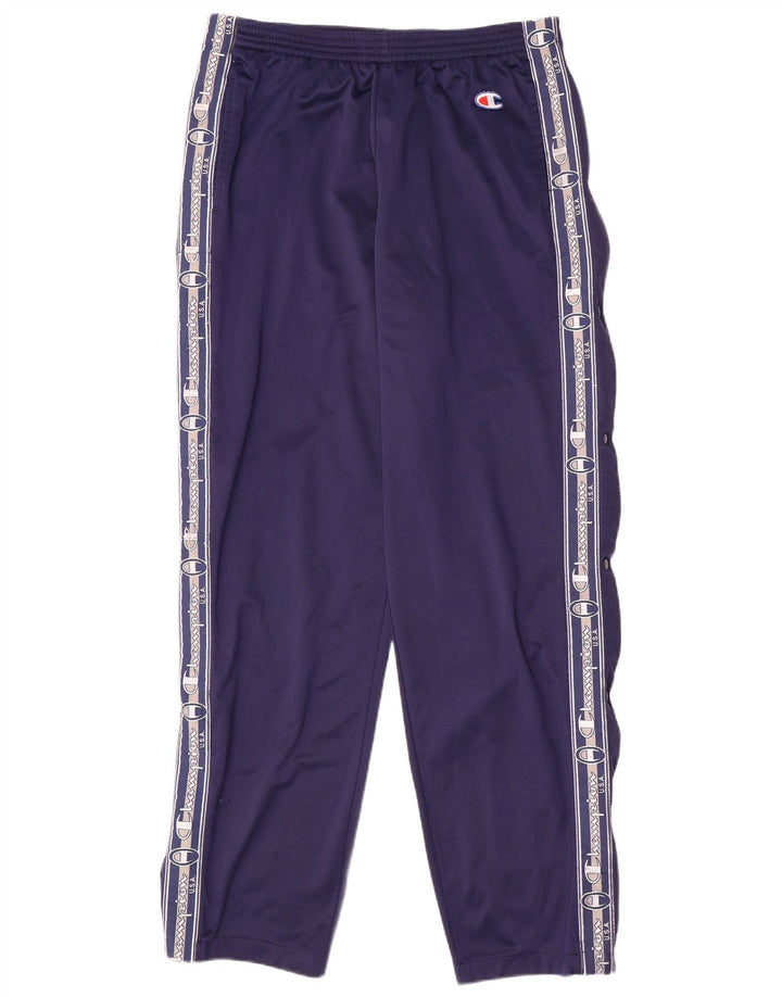 Champion Herren-Trainingshose mit Grafik, XL, Marineblau, Polyester