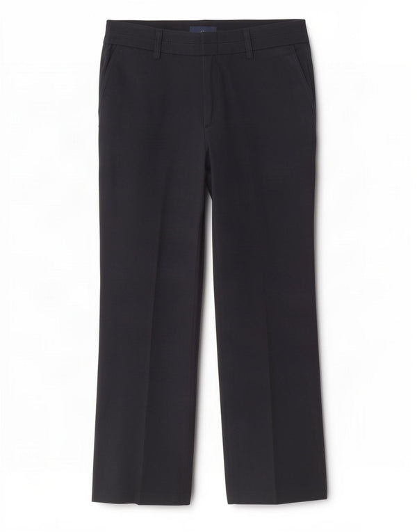 Marks & Spencer Womens Casual Trousers UK 16 Large W34 L30 Navy Blue