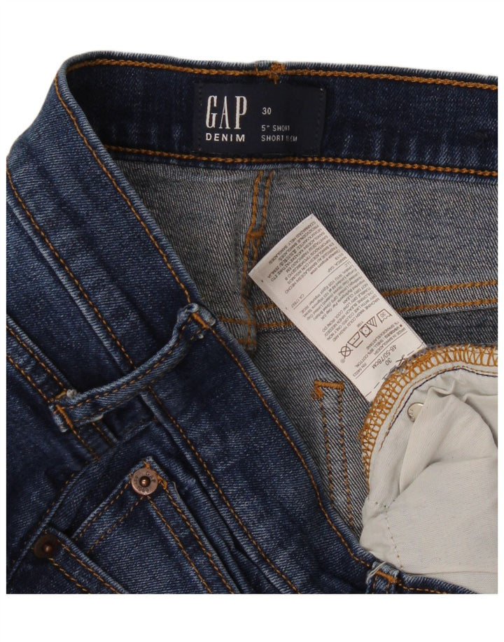 Gap denimshorts til kvinder W30 Mellemblå bomuld