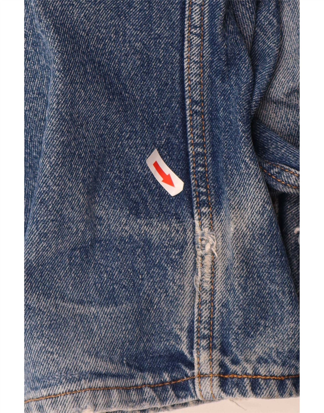 Levi's Mens 505 Regular Fit Straight Jeans W32 L32 Blue Cotton