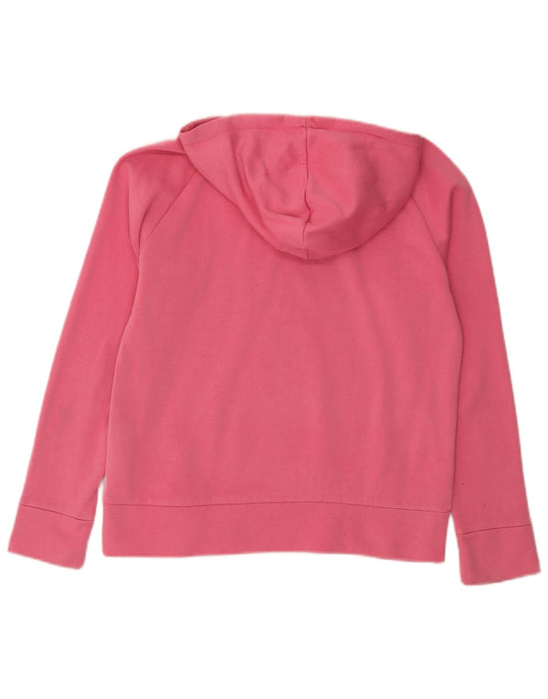 Felpa con cappuccio Nike Bambina 12-13 anni Large Rosa Cotone