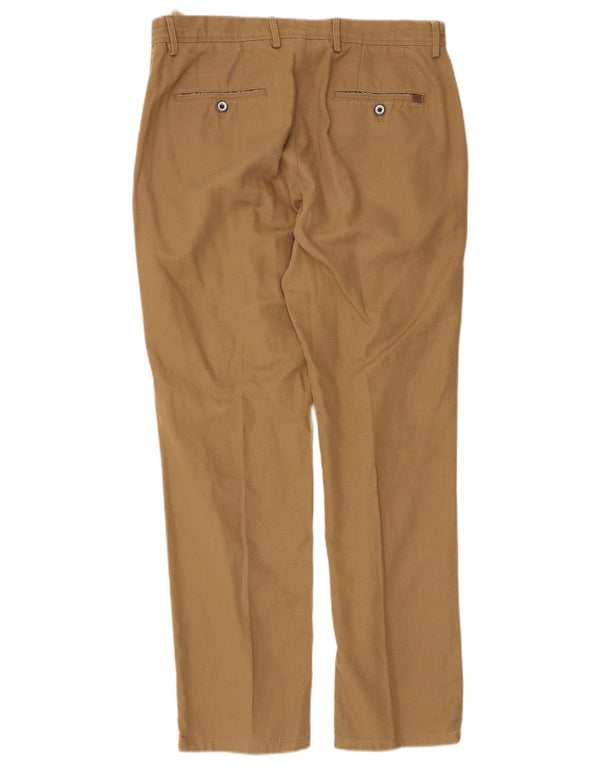 Massimo Dutti Herre Casual Fit Chinobukser EU 40 Medium W31 L29 Beige