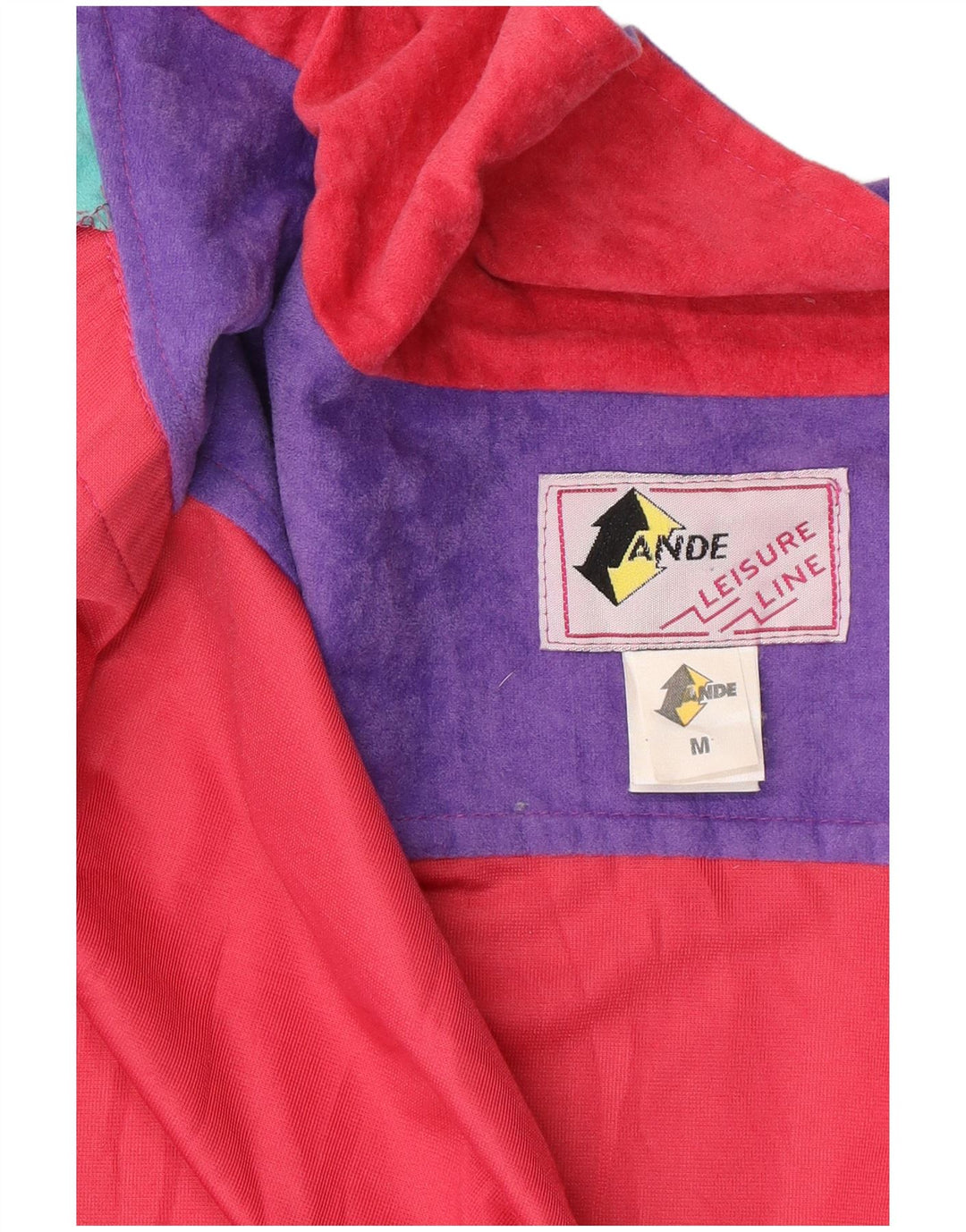 Męska kurtka dresowa bez rękawów w stylu vintage, w kolorze średniej czerwieni