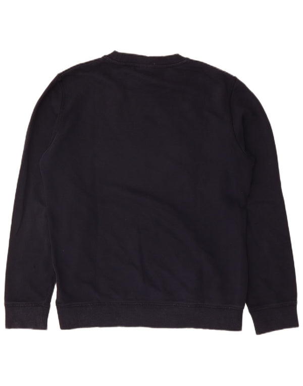 Ανδρικό γραφικό φούτερ Napapijri Jumper Medium Navy Μπλε βαμβακερό καμουφλάζ