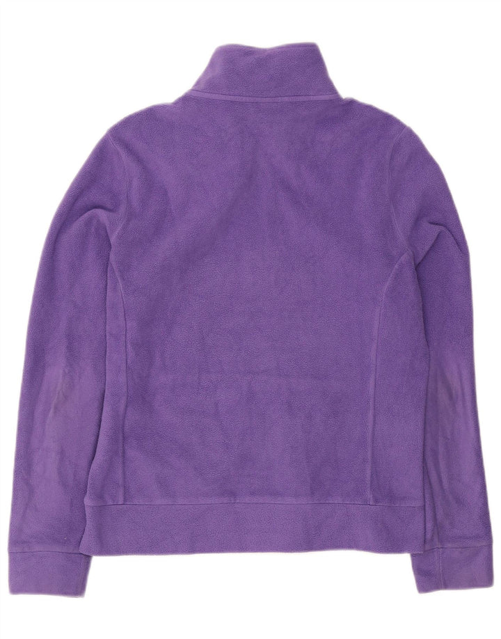 Puma Damen Fleecejacke UK 14 Large Lila