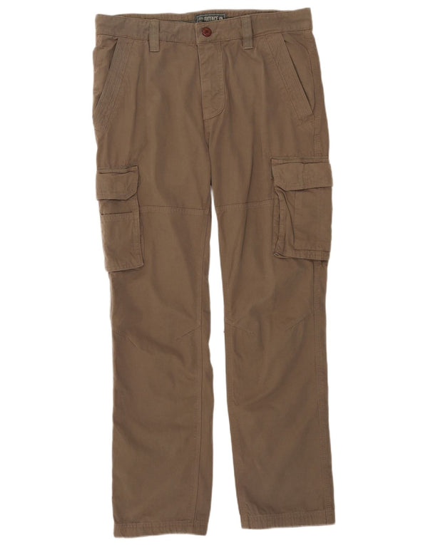 Pantaloni cargo drepti pentru bărbați Fat Face L34 L31 kaki
