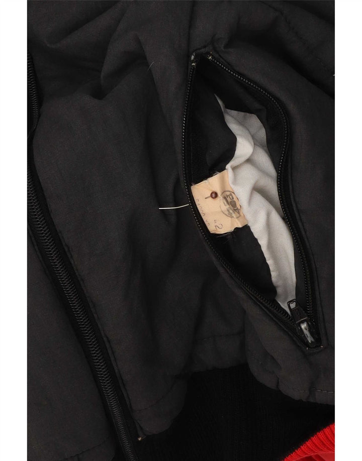 POP 84 Jachetă reversibilă pentru femei IT 42 Medium Black Colorblock Poliester