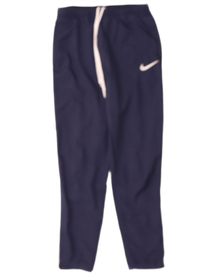 NIKE Mens Dri Fit Tracksuit Trousers Medium  Navy Blue