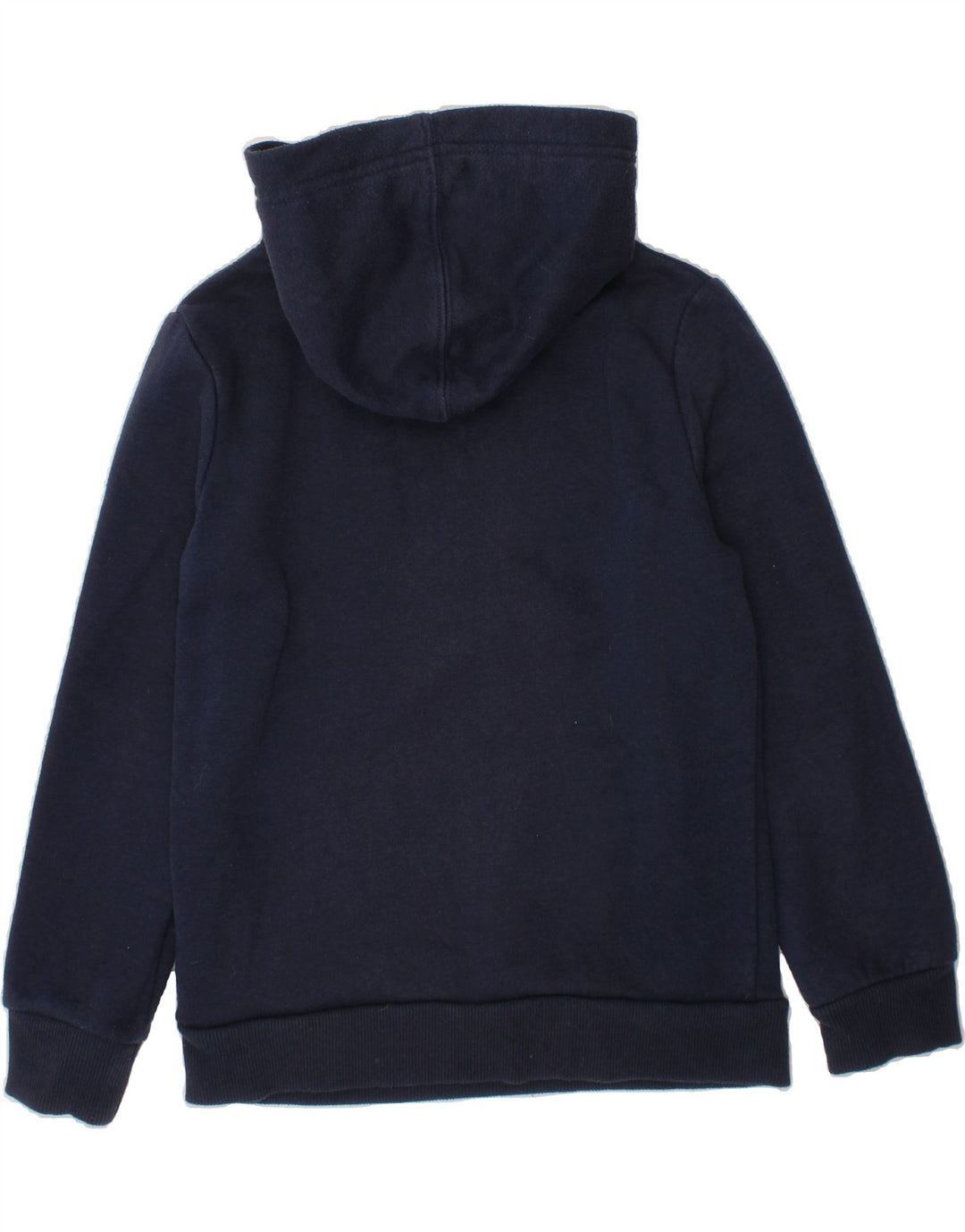 CONVERSE Boys Graphic Hoodie Jumper 6-7 Years Navy Blue Cotton Vintage Converse and Second-Hand Converse from Messina Hembry 