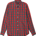 J. CREW Mens Shirt Large Red Check Cotton Vintage J. Crew and Second-Hand J. Crew from Messina Hembry 