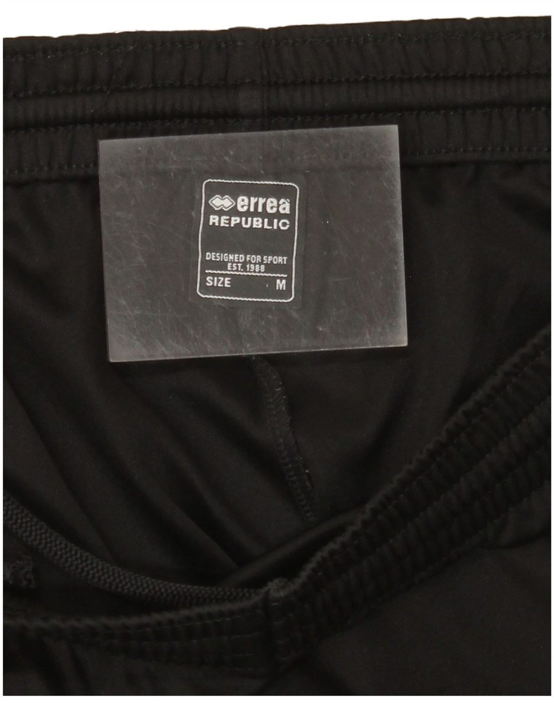Pantaloni scurți sport grafic pentru bărbați ERREA, mediu negru