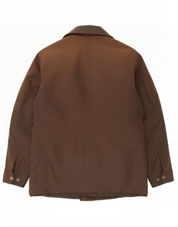 Barbour Mens Waxed Cotton Jacket UK 40 Large Brown