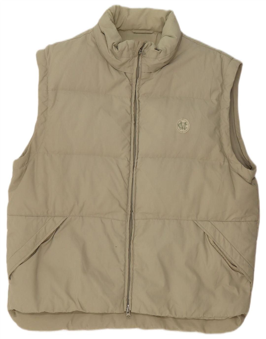 Marlboro Classics Mens Padded Gilet UK 44 2XL Khaki