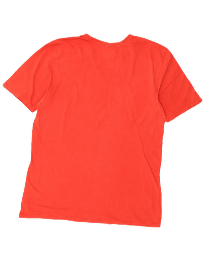 Nike Mens Athletic Cut Graphic T-Shirt Top Large Red Cotton