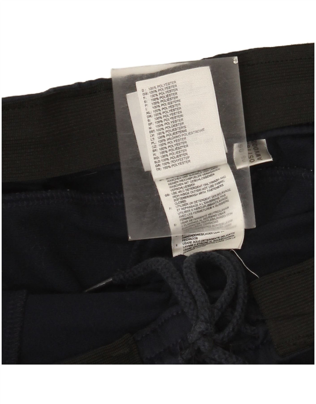 Pantaloni da tuta da uomo Adidas 2XL poliestere blu navy