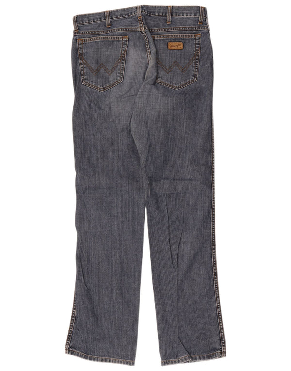 Blugi drepti pentru bărbați Wrangler Alaska W34 L34 bumbac albastru