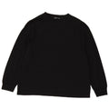Top Zara da donna a maniche lunghe UK 16 grande cotone nero