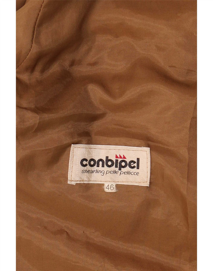 Giacca Scamosciata Oversize Donna Conbipel IT 46 Large Marrone