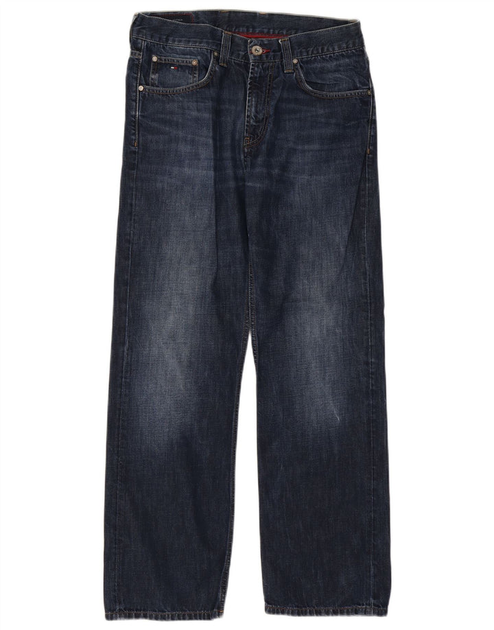 Tommy Hilfiger Herren Straight Jeans W32 L30 Blau
