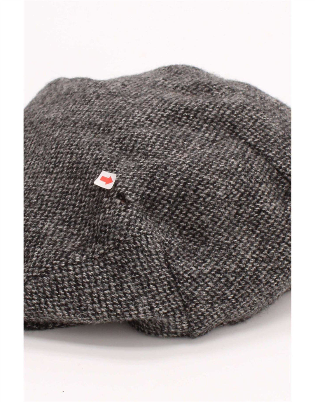 Marks & Spencer Mens Flat Cap Large Grey Herringbone Wool Classic
