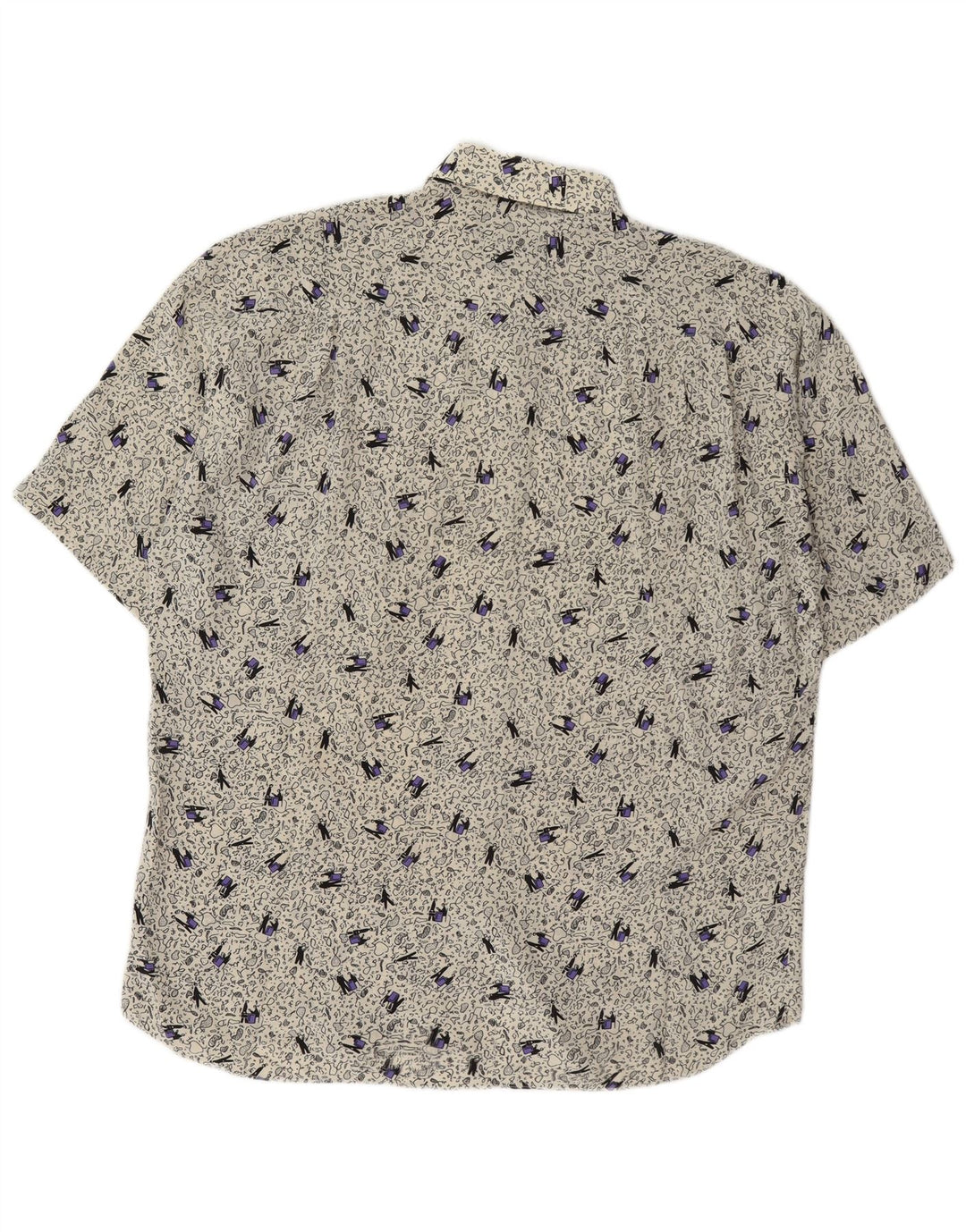 Carrel Ανδρικό πουκάμισο Abstract Pattern Medium Beige