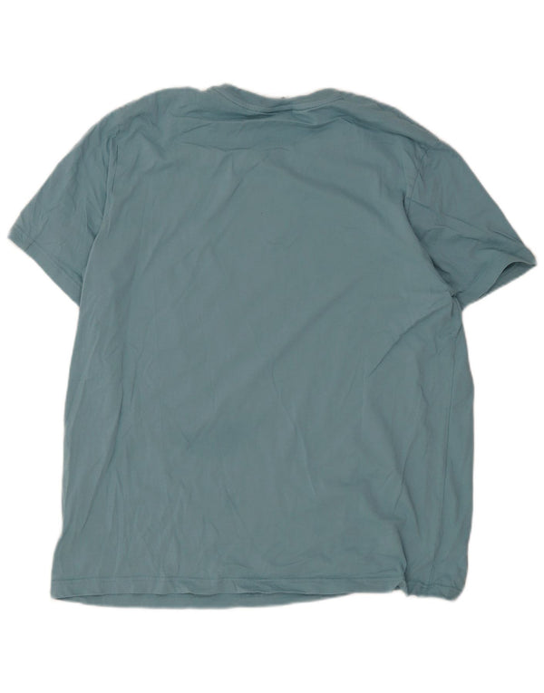 Tricou grafic pentru bărbați Nike Top 2XL, bumbac albastru