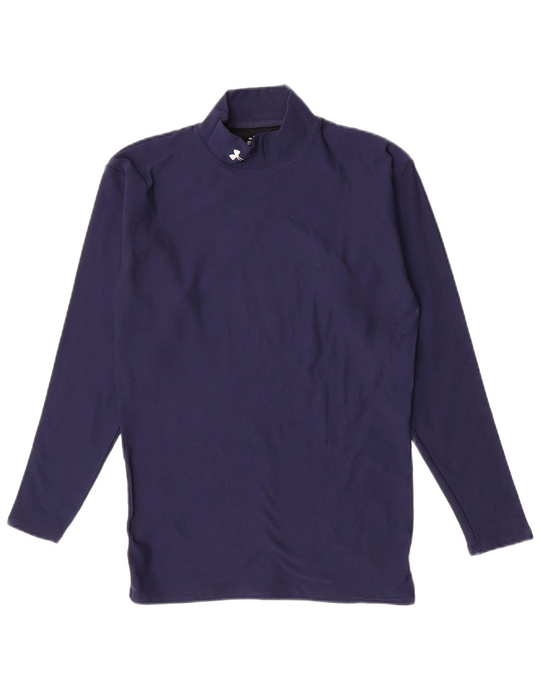 Maglia a maniche lunghe da donna Under Armour UK 14 Large in nylon blu navy